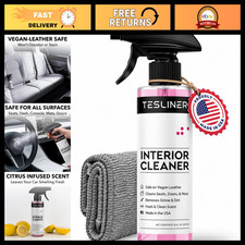 Vegan Leather Seat Cleaner  Stain Remover for Tesla Models Y, 3, S, X, Cybertru