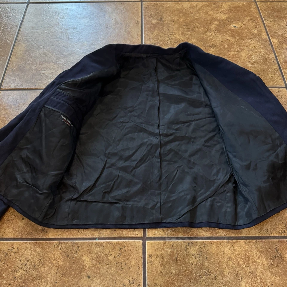 Chaqueta Ricky de Bombero De Colección Hecha en EE. UU. Ajuste Recortado Acolchada Forrada Para Hombres M 42R Foto 3 de 4