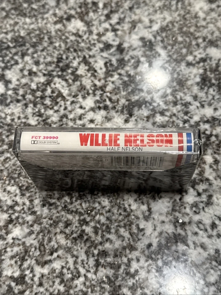 Half Nelson, Willie Nelson Columbia Cassette 1985, Brand NEW Factory Sealed - Image 3 of 4