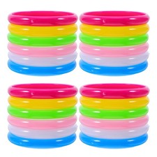 48 Pcs Wristband Bracelets Little Girls for Bangles Party Favors