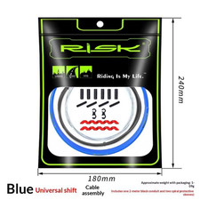 Bike Gear Shift Brake Cable Tube Kits Wear Proof Easy to Adjust for Mountain Roa