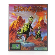 Commodore Amiga Spiel: Stone Age - OVP komplett (PAL Disk) Eclipse Software 1992
