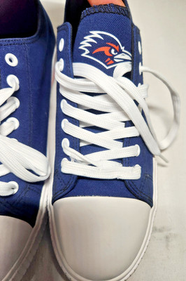 New FOCO UTSA Roadrunners Low-Top Canvas Sneakers Men s Size 12   NCAA Team...
