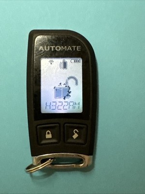 AUTOMATE 7756A 2-Way LCD Replacement Remote Control EZSDEI7756 Key Fob
