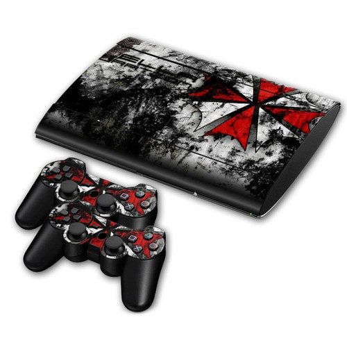 For Ps3 Super Slim 4000 Ultra-Thin Machine Skull Sticker Film, Unique Design - Picture 30 of 40