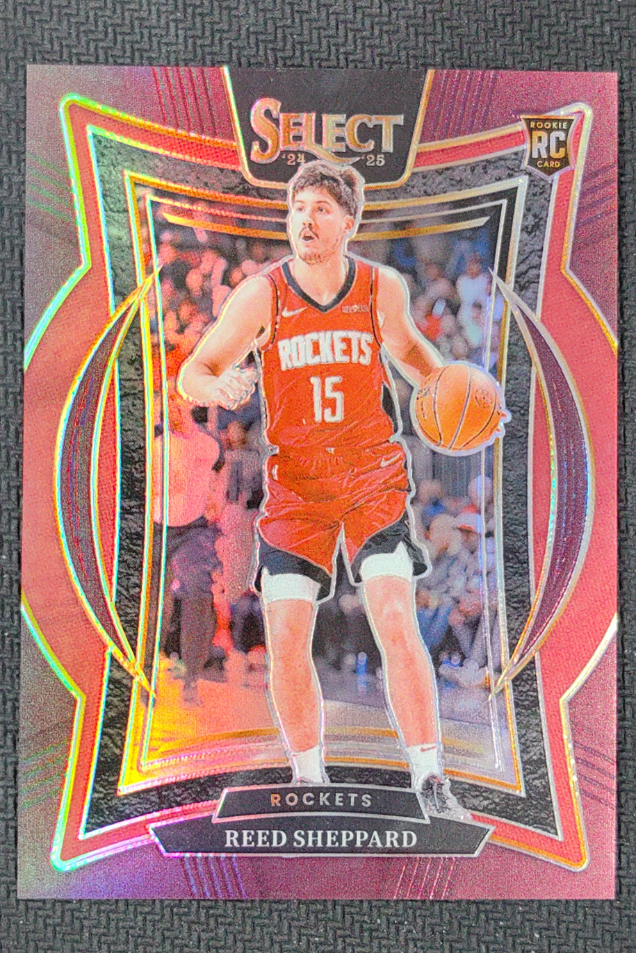 2024-25 Panini Select Reed Sheppard Concourse Maroon Prizm RC /175 #68