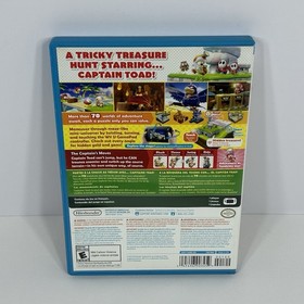 WiiU Captain Toad: Treasure Tracker (Nintendo Wii U, 2014) Complete CIB Tested