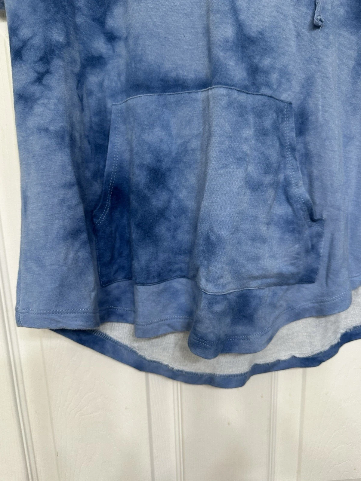 VETEMENTS Felpa con cappuccio maglia tintura cravatta Workshop Republic taglia M