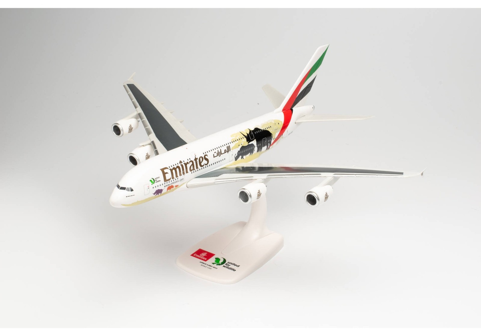 Airbus A380-800 Emirates Herpa 1/250 cadeau idéal collectionneur passionné aviation