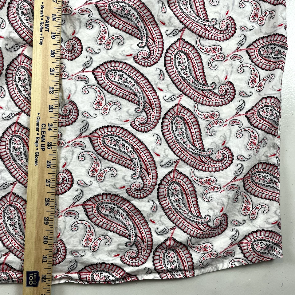 Camisa Steven Land Para Hombre 2XLT Blanca Calce Clásico Abotonada Manga Larga Puño Francés Foto 4 de 4