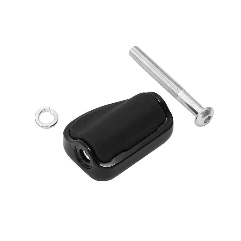 Clavijas de cambio negras 2 piezas aptas para Harley Touring Softail Deluxe Sportster XL1200 Foto 3 de 4
