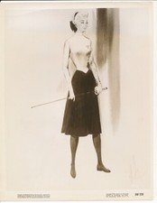 GRACE KELLY Original Vintage 1956 THE SWAN MGM Helen Rose Costume Sketch Photo
