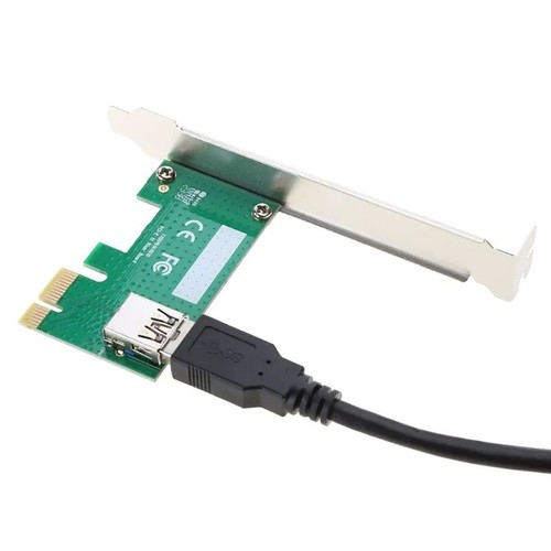 PCB PCI-E to 2xPCI Adapter Cable PCIE x1 to x16 Card PCI-Expansion Converter - Photo 9/11