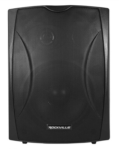 Rockville 4-Room Home Stereo+Wifi Receiver+(8) Black Cube Speakers+Wall Controls - Picture 7 of 12
