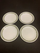 Vintage Corelle Spring Blossom 8.5 inch Luncheon Plate Set of 4 N