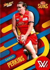 2022 GOLD COAST SUNS AFLW Card SARAH PERKINS Footy Stars
