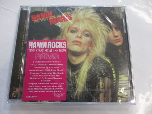 HANOI ROCKS - TWO STEPS FROM THE MOVE - 2CD SIGILLATO 2015
