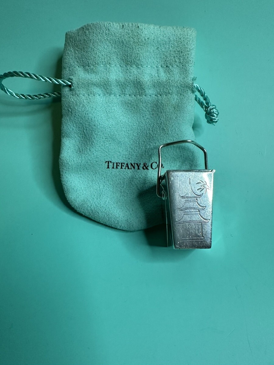 Sterling Silver Tiffany Chinese Take Out Trinket Pill Box | eBay