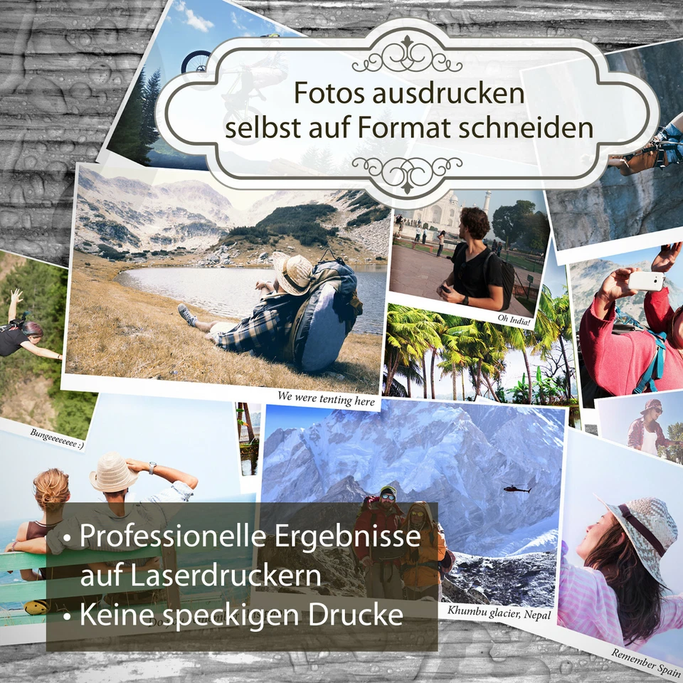 PREMIUM Fotopapier Druckerpapier für Laserdrucker 200g Matt A4 weiß BEIDSEITIG - Bild 3 von 4