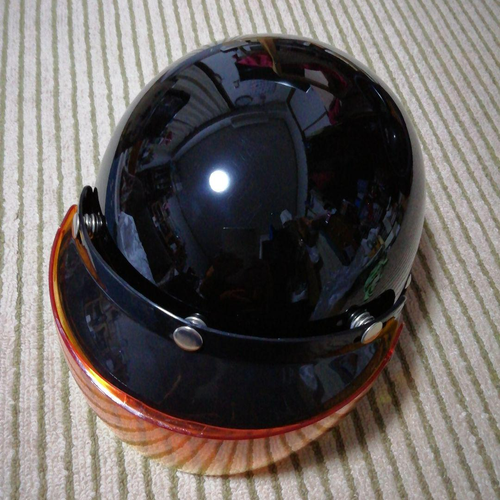 Marushin Kogyo (Black) D-117 (57-60cm) Retro style bike helmet F/S from Japan - Imagen 2 de 18
