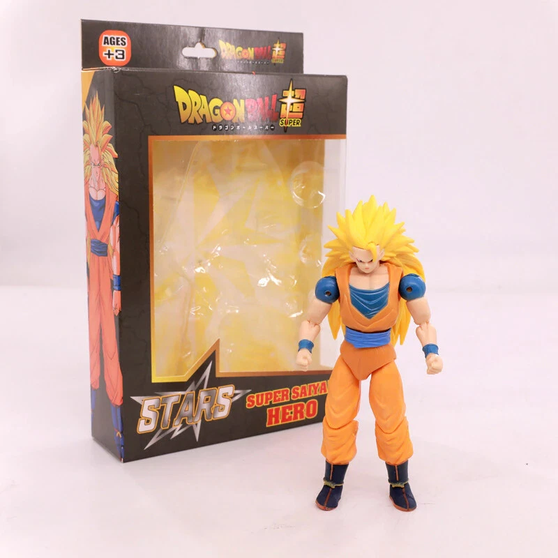 Franca Virtual - Boneco Goku Super Sayajin Anime Dragon Ball Gigante 44 Cm PVC