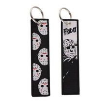 Friday the 13th Horror Movie Vintage Retro ID Holder Key Chain ID Badge 90s NEW