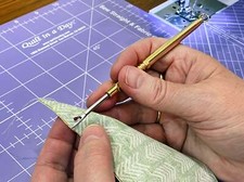 Brass Seam Ripper Sewing Tool by Quilt In A D...