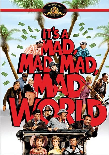 It's a Mad, Mad, Mad, Mad World (DVD) Spencer Tracy Milton Berle Ethel Merman