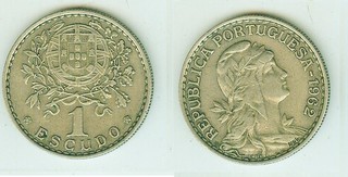 1 Escudo 1962 Portugal