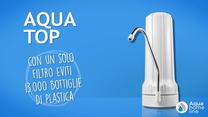 Filtro Acqua Ecologico AQUA Home Line - Riduci Plastica e Sprechi