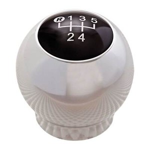 Richbrook Solid Aluminium Billet gear knob - Fits Normal & Lift for Reverse