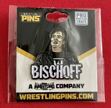Eric Bischoff - Pro Wrestling Tees Metal Pin Badge WWE WCW nWo TNA