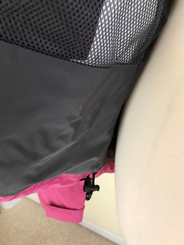 LL BEAN para mujer talla Chaqueta rompevientos mediana rosa Hideaway forrada de nailon - Imagen 10 de 12