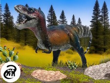 Repainted Striped Sunset Tyrannosaurus Rex 2020 - Safari Carnegie