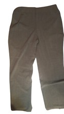 Evan-Picone Dress Pants Womens Trouser Flat Front Classic Fit Lined Black Sz 12