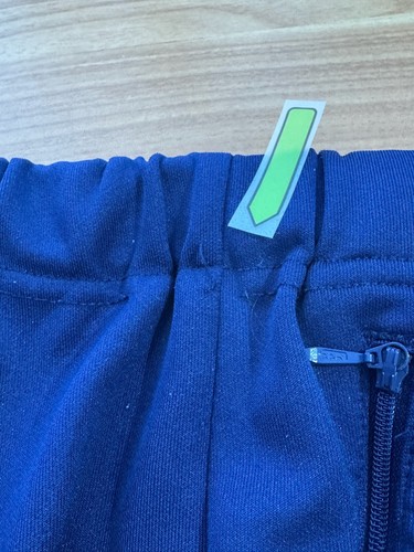 Adidas x Lotta Volkova Womens Blue High Waisted Podium Track Pants Sz S - Picture 6 of 9