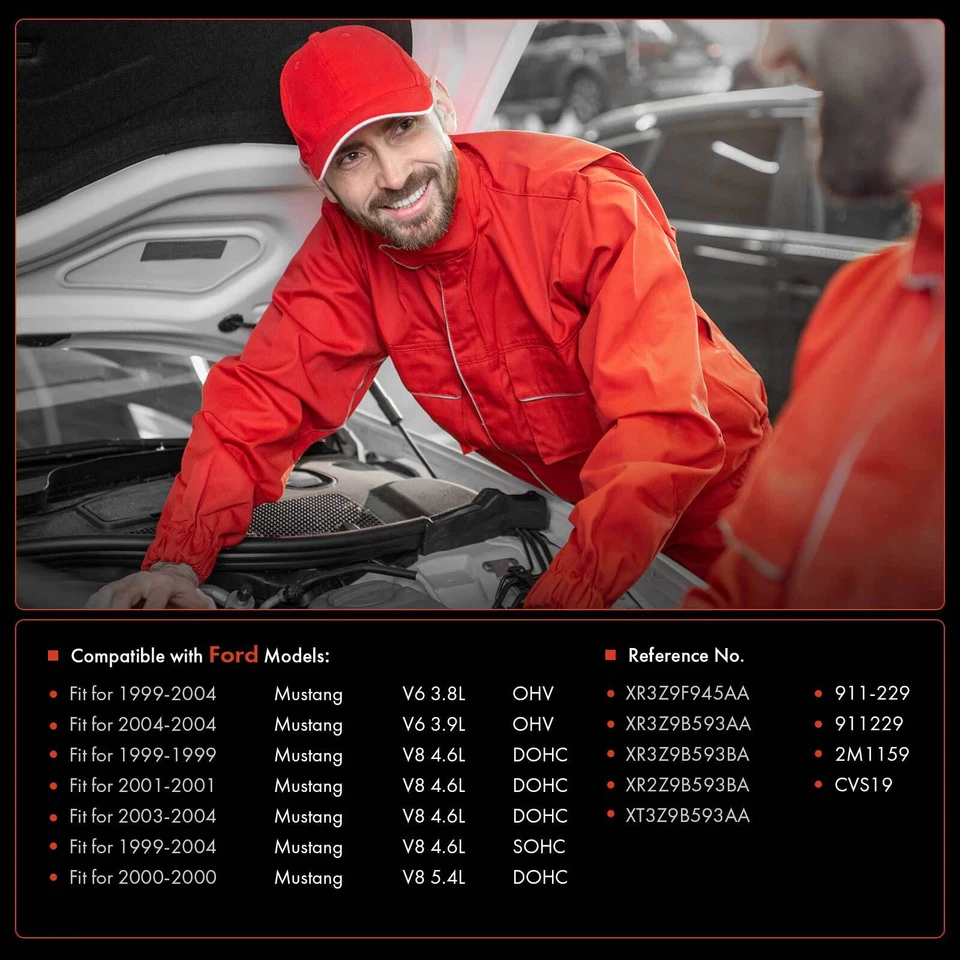 Solenoide de ventilación de bote de vapor para Ford Mustang 1999-2004 3,8 L 3,9 L V8 4,6 L 5,4 L Foto 2 de 4