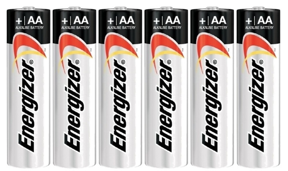 Energizer Max AA Batteries 24 Pack 4 x 6 Pack + Powerseal 1.5V