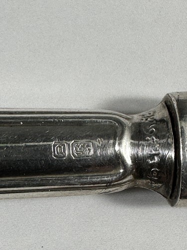 Sheffield Silver cake / tea knives - WS Savage and company of Sheffield - Picture 4 of 17
