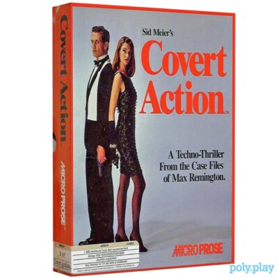 Sid Meier's Covert Action for Amiga - new and sealed