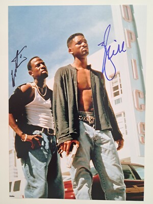 Martin Lawrence & Will Smith signed 20x30cm Bad Boys Foto Autogramm Autograph IP
