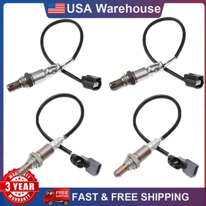 Set Of 4 Up+Down O2 Sensor For 2015 -2020 Nissan 370Z&2014 2015 Infiniti Q50 Q60 - Image 2 of 4