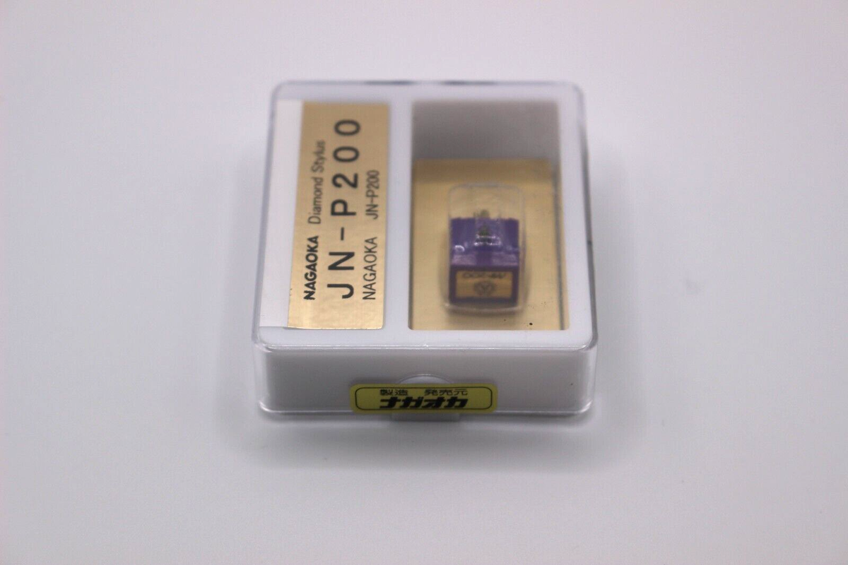 NAGAOKA JN-P200 Replacement Stylus Needle for MP-200 Purple Music