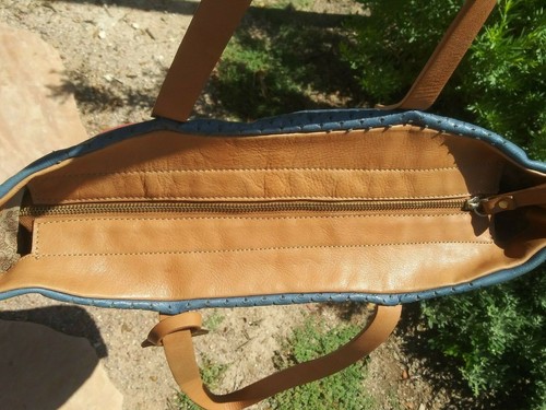 Pikolinos multicolor leather purse, tote, Made in Spain - Picture 6 of 10