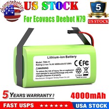 4.0Ah For Eufy RoboVac N79S 11S 11S Max 12 15T 15C Max,25C Replacement Battery