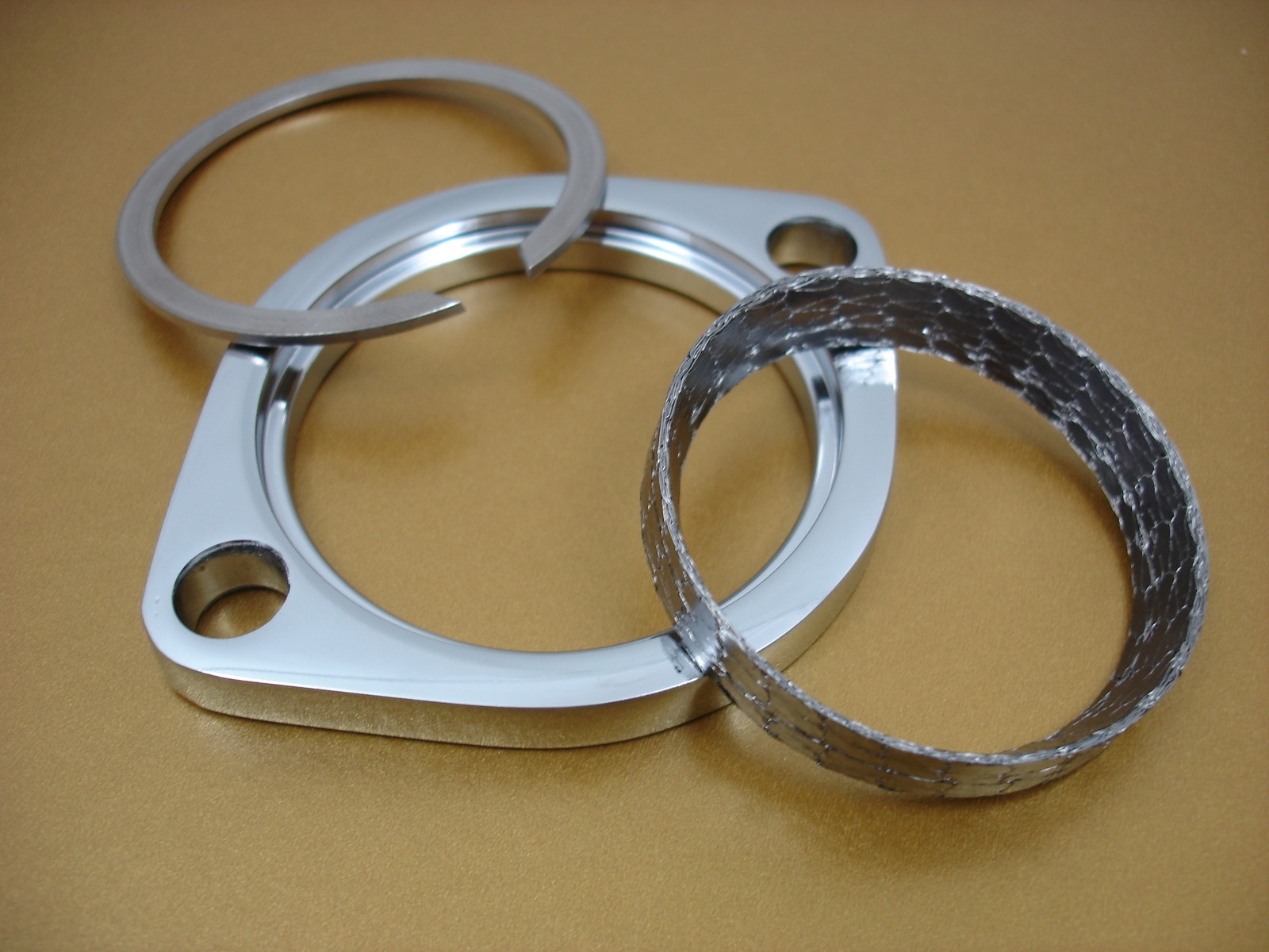 FLANGE KIT EXHAUST GASKET HARLEY EVO BIG TWIN SPORTSTER TWIN CAM HEAD