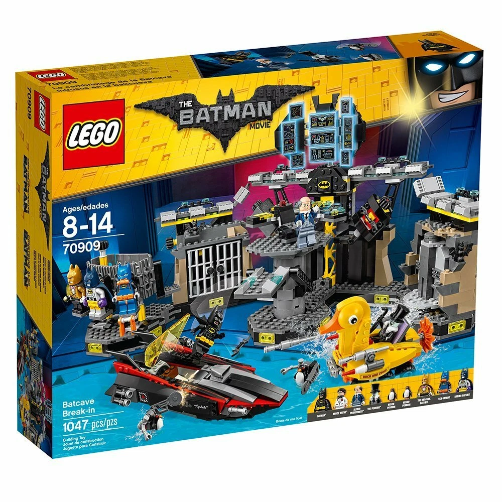 LEGO The LEGO Batman Movie 70909: Batcave Break-In Bruce Wayne Alfred  Pennyworth 673419266239