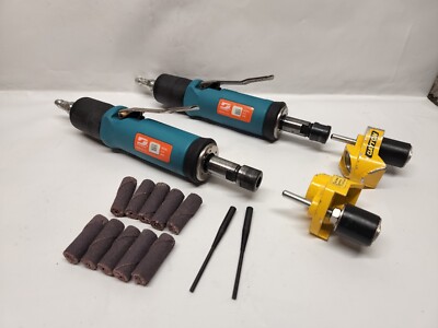 Dynabrade 51305 .5hp Straight-Line Die Grinder 18,000 RPM Rear Exhaust 1/4'' 2X