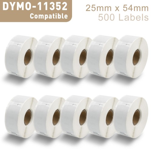 Etiketten Dymo 99012 99014 99010 11354 11352 11355 für Labelwriter 400 Duo Turbo - Bild 24 von 31