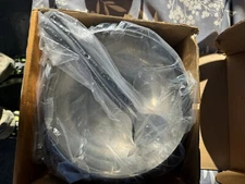 MID CENTURY ONEIDA 18/8 STAINLESS 3-PC SALAD SERVING SET NOS JAPAN